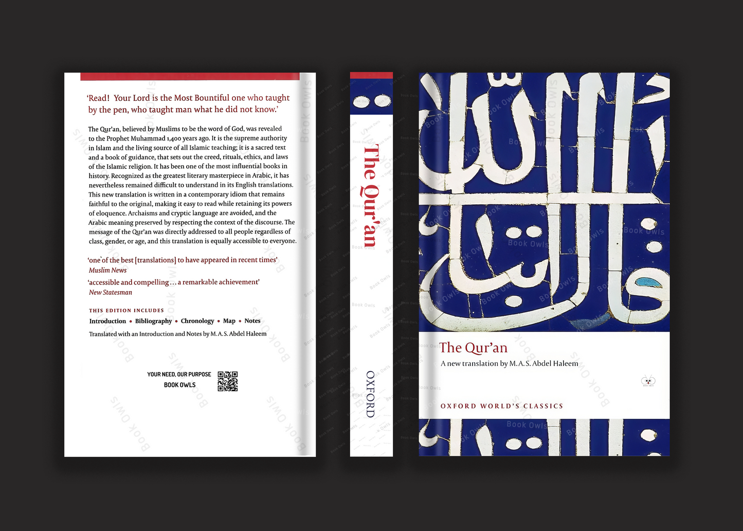 The Qur'an: A New Translation by M. A. S. Abdel Haleem Book by Muhammad Abdel-Haleem