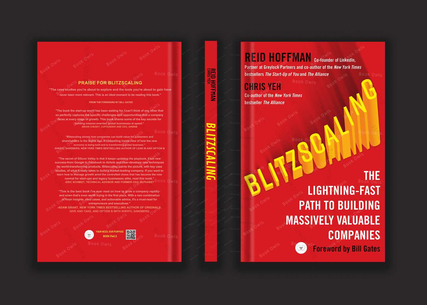 Blitzscaling: The Lightning-Fast Path to Building Massively Valuable Companies Book by Chris Yeh and Reid Hoffman