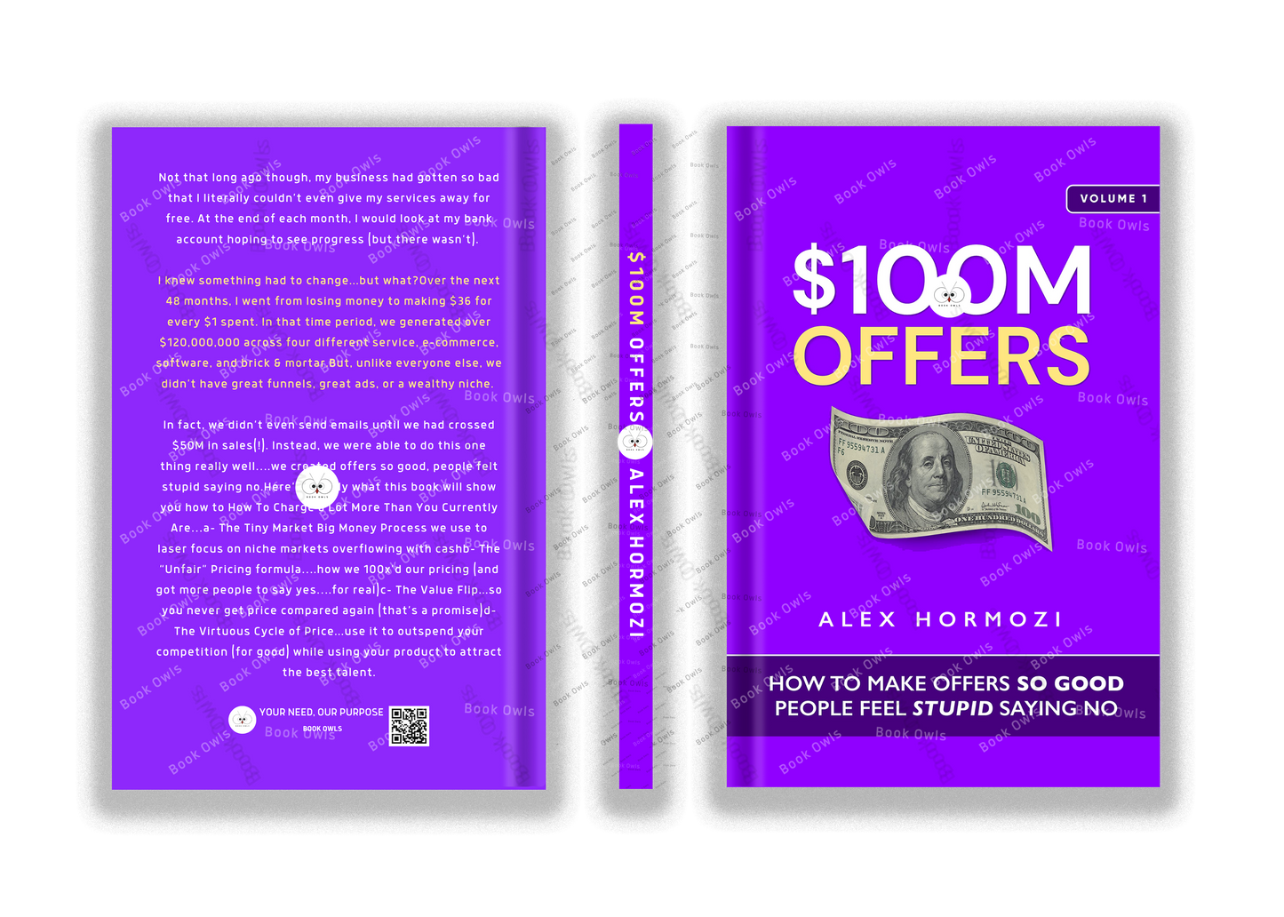 $100M Offers: How To Make Offers So Good People Feel Stupid Saying No
Book by Alex Hormozi