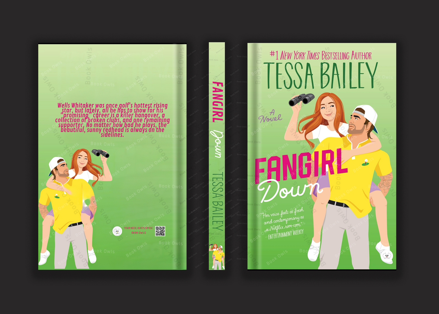 Fangirl Down: A Novel
Book by Tessa Bailey