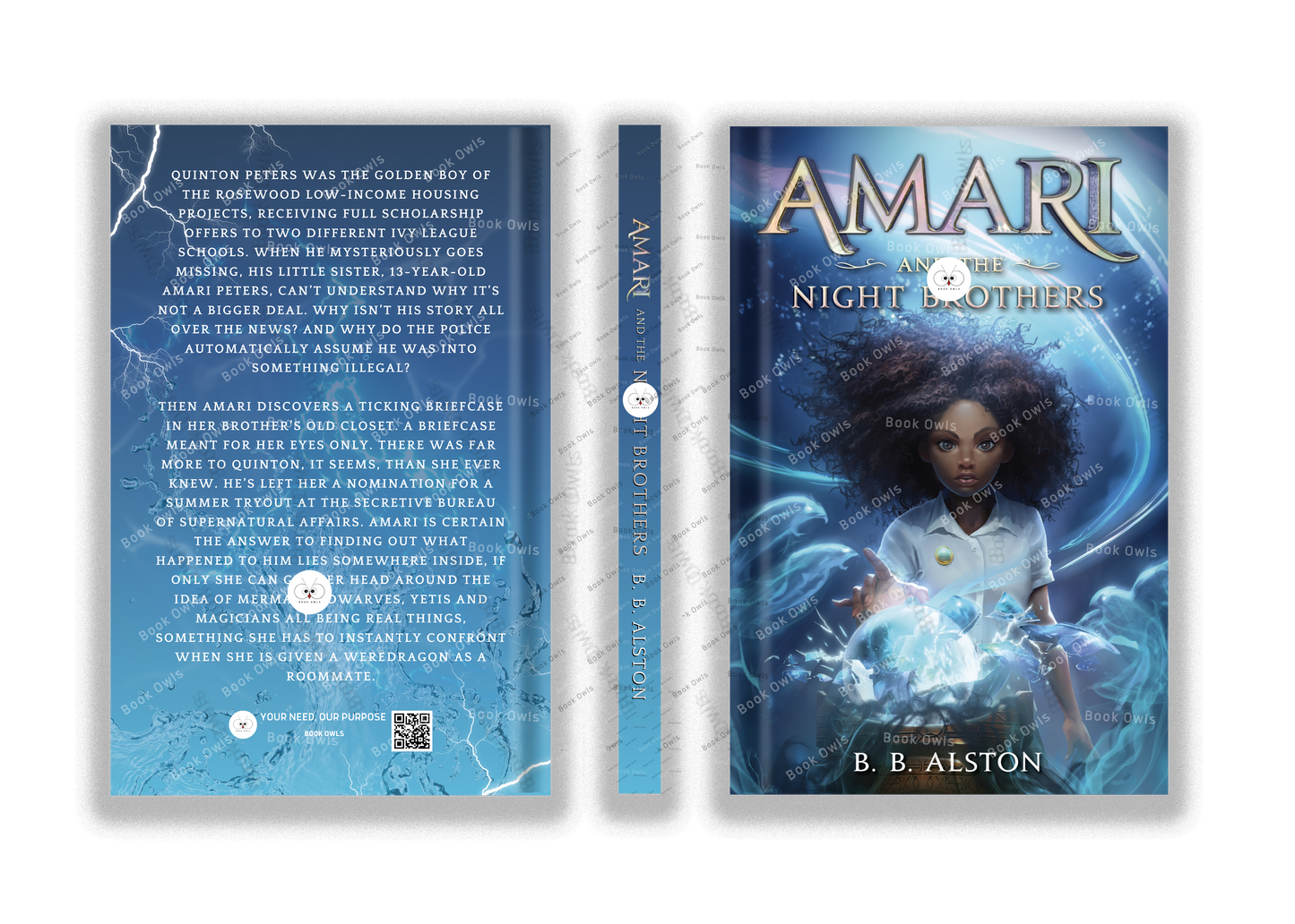 Amari and the Night Brothers
Book by B. B. Alston