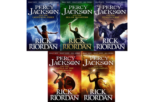 Percy Jackson & the Olympians Novel Series by Rick Riordan