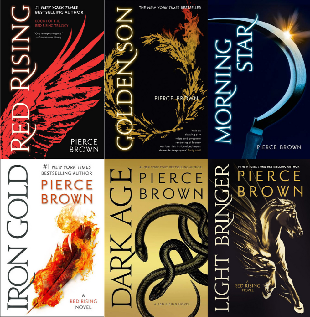 Rd Rising Red Rising Series by Pierce Brown – Book Owls bd