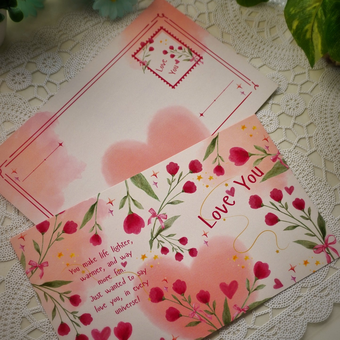 CSN07- Love you card