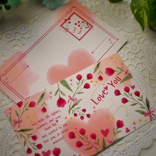 CSN07- Love you card