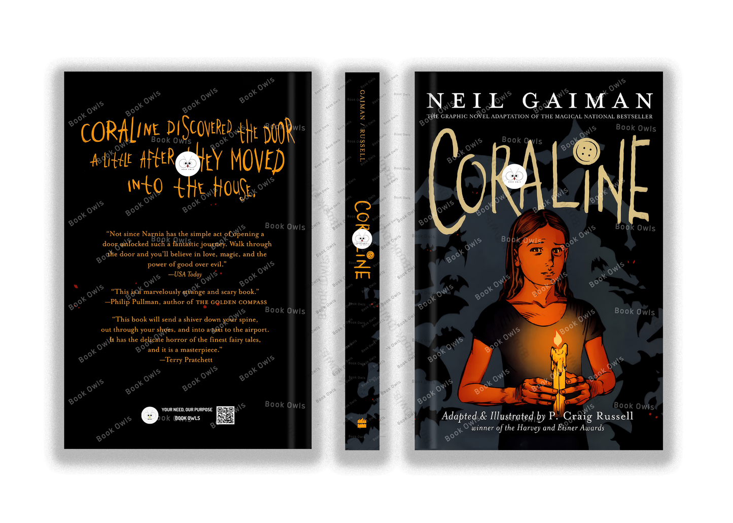 Coraline: The Graphic Novel Novel by Neil Gaiman