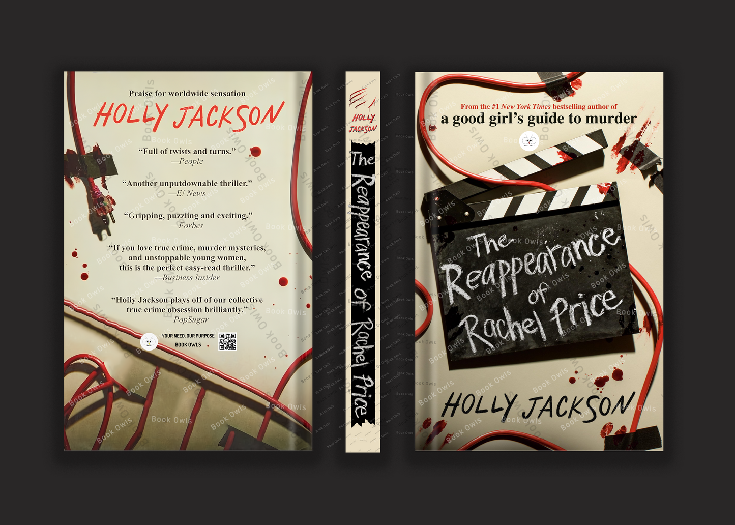 The Reappearance of Rachel Price Book by Holly Jackson – Bookowls