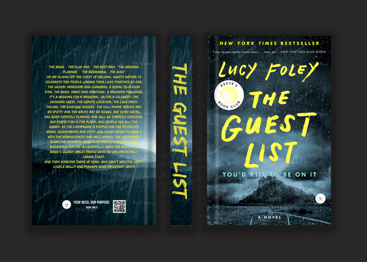 The Guest List Novel by Lucy Foley