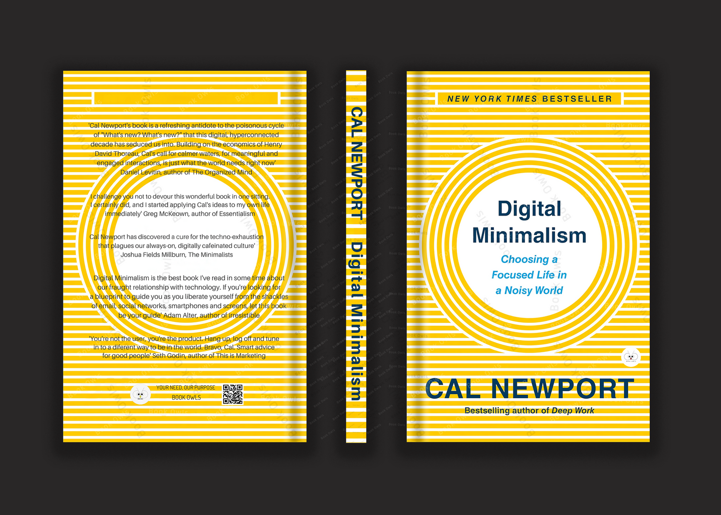 Digital Minimalism: Choosing a Focused Life in a Noisy World by Cal Newport