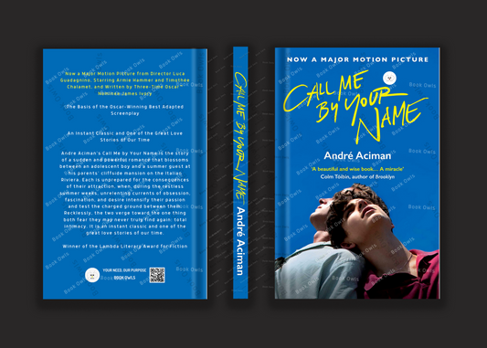 Call Me by Your Name Novel by André Aciman