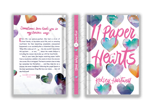 11 Paper Hearts Book by Kelsey Hartwe