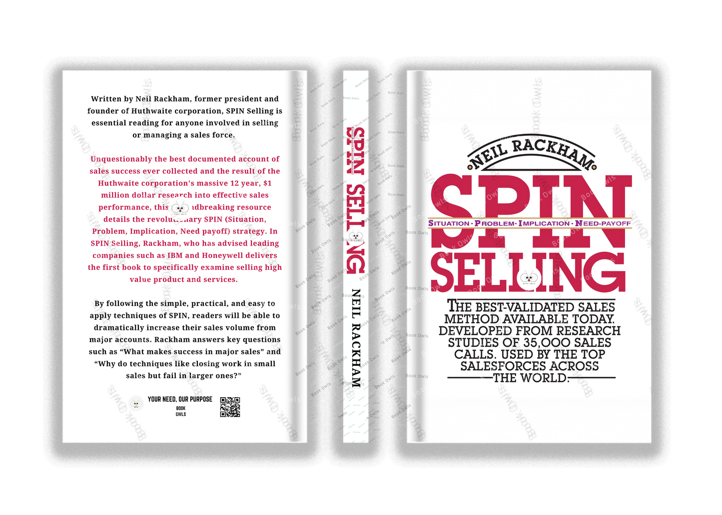 SPIN selling Book by Neil Rackham